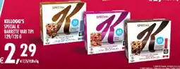 Deco Iperstore Kellogg's Special K Barrette vari tipi offerta
