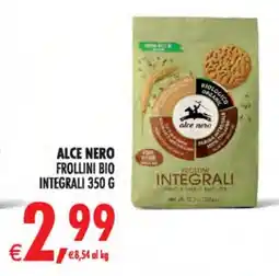 Deco Iperstore Alce Nero Frollini Bio Integrali offerta