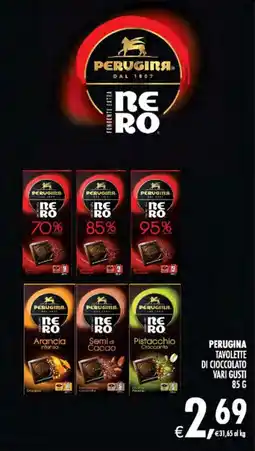 Deco Iperstore Perugina Tavolette di Cioccolato Vari Gusti offerta