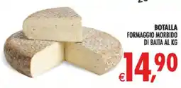 Deco Supermercati Botalla formaggio morbido di baita offerta