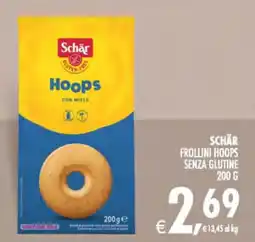 Deco Supermercati Schär Frollini Hoops senza glutine offerta