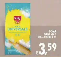 Deco Supermercati Schär farina mix it universale offerta