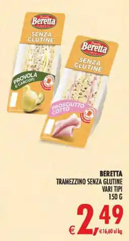 Deco Supermercati Beretta tramezzino senza glutine offerta