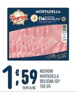 Gruppo Pascar Negroni mortadella Bologna IGP offerta