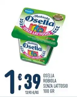 Gruppo Pascar Robiola Osella senza lattosio offerta