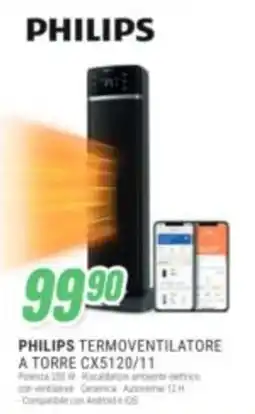 Leonardelli Philips termoventilatore a torre offerta