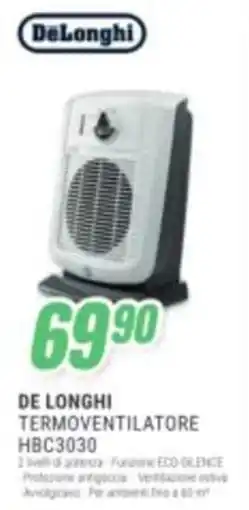 Leonardelli DeLonghi termoventilatore HBC3030 offerta