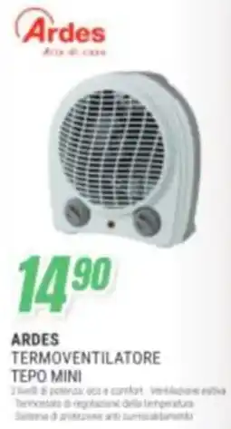 Leonardelli Ardes termoventilatore tePo mini offerta