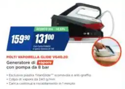Leonardelli Polti vaporella glide vg40.20 offerta