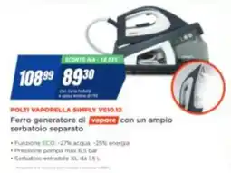 Leonardelli Polti vaporella simply v510.12 offerta