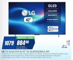 Leonardelli LG TV OLED EVO AI 42" C6 offerta