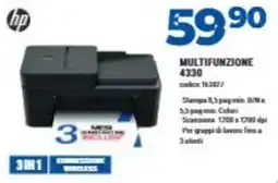 Elettrosintesi hp multifunzione 4330 offerta