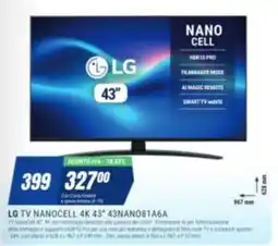 Leonardelli LG TV NANOCELL 4K 43" offerta