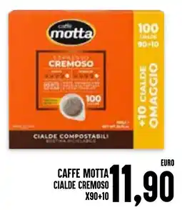 Al Discount Caffè Motta Cialde Cremoso offerta