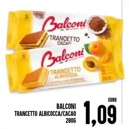 Al Discount Balconi Trancetto Albicocca/Cacao offerta