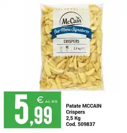 Centro Cash Patate MCCAIN Crispers offerta