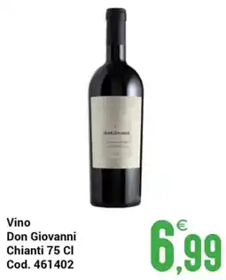Centro Cash Vino Don Giovanni Chianti offerta