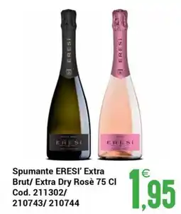 Centro Cash Spumante ERESI' Extra Brut/ Extra Dry Rosè offerta