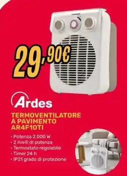 Fiducia & Convenienza Ardes termoventilatore a pavimento AR4F10TI offerta
