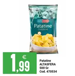 Centro Cash Patatine Alta Sfera Classiche offerta