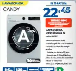 Elettrosintesi Lavasciuga Candy offerta