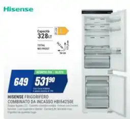 Leonardelli Hisense frigorifero combinato da incasso offerta