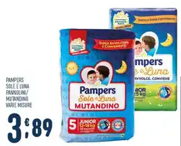 Gruppo Pascar Pampers Sole e Luna Mutandino offerta