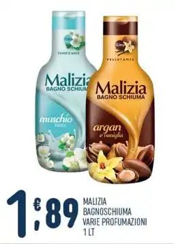 Gruppo Pascar Malizia Bagno Schiuma offerta
