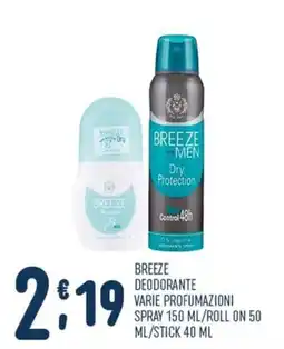 Gruppo Pascar Breeze deodorante offerta