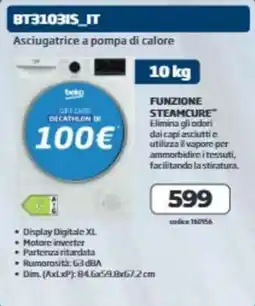 Elettrosintesi Asciugatrice a pompa di calore Beko offerta