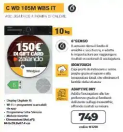 Elettrosintesi Asciugatrice a pompa di calore offerta