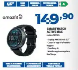 Elettrosintesi amazfit smartwatch active max offerta