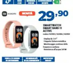 Elettrosintesi Xiaomi Smartwatch Smart Band 11 Active offerta
