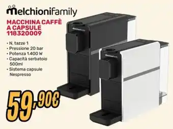 Macchina caffè a capsule Nespresso