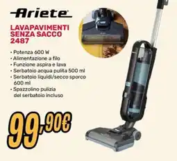 Fiducia & Convenienza Ariete lavapavimenti senza sacco 2487 offerta