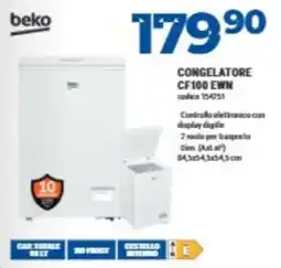 Elettrosintesi Beko congelatore offerta