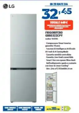 Elettrosintesi Frigorifero LG offerta
