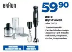 Elettrosintesi Braun mixer offerta
