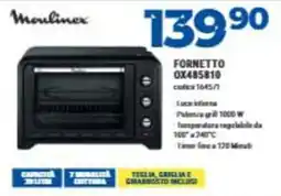 Elettrosintesi Fornetto Moulinex offerta