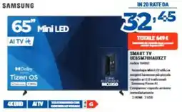 Elettrosintesi Samsung 65" Mini LED offerta