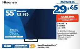 Elettrosintesi Hisense 55" Mini-LED ULED SMART TV 5SU79SE offerta
