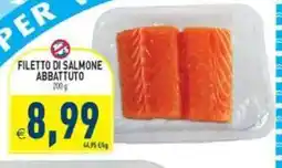 Pim Supermercati Filetto di salmone abbattuto offerta