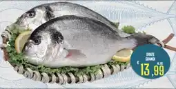 Supermercati EffePiù Orate grandi offerta