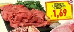 Pim Supermercati Straccetti di bovino adulto Il Manzo offerta
