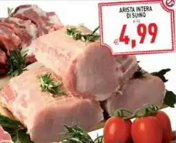 Pim Supermercati Arista intera di suino offerta