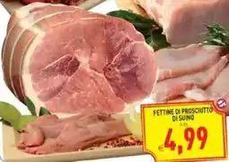 Pim Supermercati Fettine di prosciutto di suino offerta