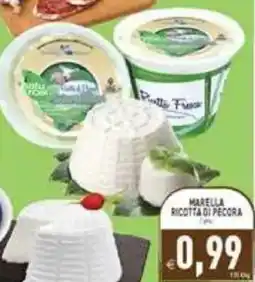 Pim Supermercati Marella Ricotta di Pecora offerta
