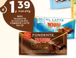 Extra Supermercati Tavoletta di cioccolato fondente/latte offerta