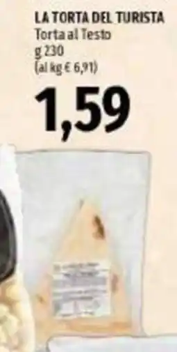 Emi Supermercati La torta del turista Torta al Testo offerta