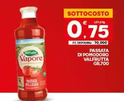 Eurospar Passata di Pomodoro Valfrutta offerta